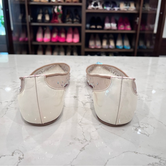 Christian Louboutin Follies Strass Flats, size 37 - Picture 7 of 14